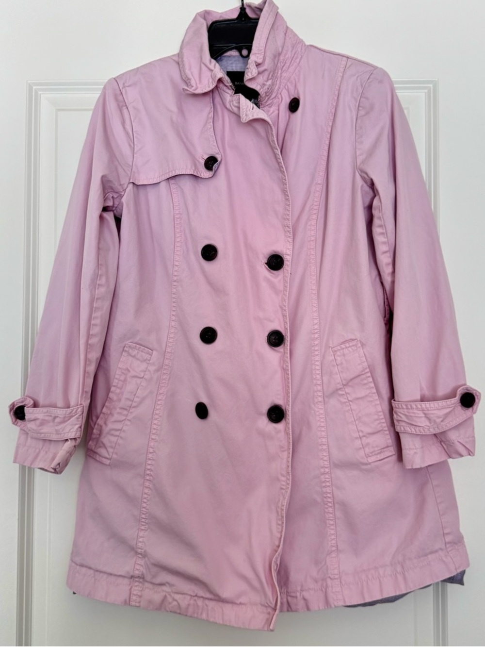 Banana Republic Light Pink Trench Coat